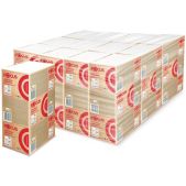 Полотенца бумажные Focus 5083775 Система H2 Premium, 2-слойные белые, 200шт комплект 12 пачек, 24х20см, Z-сложение