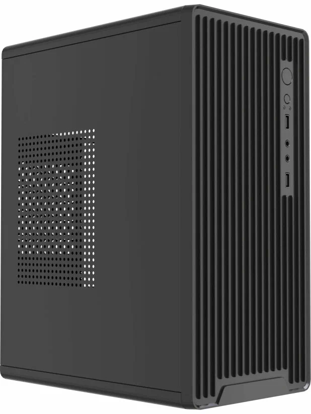 Корпус mATX Accord ACC-M258-01B черный без БП mATX 1x80mm 2xUSB2.0 audio