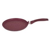 Сковорода блинная 22см Kukmara СБ220TSM Trendy style вишневый, алюминий, антипригарное, ручка soft touch