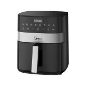 Аэрогриль Midea MAF-CN65E 1.7кВт черный/серебро