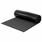 Коврик дорожка Лайма 701043 Expert 0.9х10 м, серый, влаго-грязезащита, 430 г/м2, ребристая