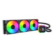 Система водяного охлаждения Montech HyperFlow Digital 360 Black / 3x120мм ARGB fans / HYPERFLOW DIGITAL 360 B