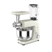 Миксер BQ MX620 планетарный слоновая кость чаша 5л, 1600Вт