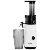 Соковыжималка Blackton Bt J3110 белый-черный, 130Вт, обьем 600мл для сока, 450мл для мякоти, шнеков