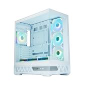 Корпус ATX без БП Xastra Q700-7FS12A-C10-UC-WH Q700 7ARGB-FS-C10-UC White Aquarium Screewless 7x120мм ARGB PWM Daisy Chain FS fans/Argb+PWM HUB 10port Type C