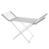 Сушилка для белья напольная Лайма 700978 Home, электрическая, раскладная, алюминиевая, три зоны сушки, нагрев 60 °С