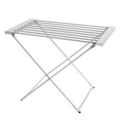 Сушилка для белья напольная Лайма 700977 Home электрическая, раскладная, алюминиевая, нагрев 60 °С