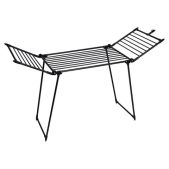 Сушилка для белья напольная Лайма 700470 Home TRio Black раскладная, 3 зоны сушки, 19 метров