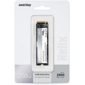 Накопитель SSD 256Gb Smartbuy SBSSD256HLXM2P3 Helix M.2 2280 PCIe 3.0 x4 /R/W - 2900/2700MB/s/