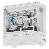 Корпус mATX без БП Thermalright TRTLM10W M10 White TG USB Type-C