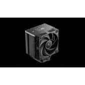 Кулер для процессора Deepcool AK700 Digital NYX LGA1851/1700/1200/115X/AM5/AM4 9шт/кор, TDP 260W, PWM, вентилятор 120мм, 7 тепл. трубок, Copper Base, черный