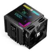 Кулер для процессора Thermalright TRPA140DB Peerless Assassin 140 Digital Black LGA115X/1200/1700/1851/2011/2066 1x120мм + 1x140mm PWM Fan, медное основание, 6 тепл. трубок 6мм /