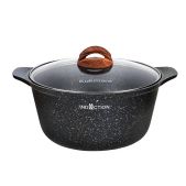 Кастрюля 3л Kukmara кгои33а Granit Ultra Induction черный 3 л, черный, алюминий, антипригарное покрытие, крышка стекло. Подходит для индукции