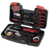 Набор инструментов Грандмастер 671332 столярно-слесарный, 40 предметов, пластиковый кейс