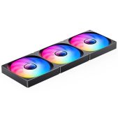 Вентилятор Jonsbo ZW-140B 3 in 1 140х140х26мм PWM, ARGB LED, 800-1800об/мин, черный