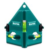Уровень строительный Kraftool 34788_z01 POST-LEVEL, 3 глазка, магнитный угловой
