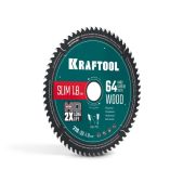Диск пильный Kraftool 36955-210-30-64 Slim wood cut 210 х 30 x 1.8мм, 64Т, по дереву
