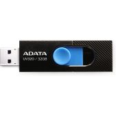Флеш накопитель 32Gb A-Data AUV320-32G-RBKBL UV320, USB 3.2, черный голубой