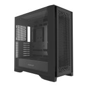 Корпус ATX без БП Powercase CH9GPB-F0 ByteFlow Pro, Black, Tempered Glass, Type-C, W/O fans, чёрный, E-ATX
