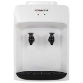 Водораздатчик Sonnen 455411 TS-01WT без нагрева и охлаждения, настольный, 2 крана, белый
