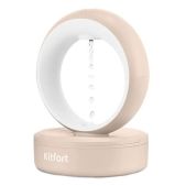 Увлажнитель воздуха Kitfort КТ-3847, резервуар 680 мл, 10 Вт, белый/бежевый