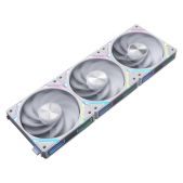 Комплект вентиляторов 1STPlayer XF7R-WH-3IN1 XF7R White 120мм Reverse ARGB 3pin 5V PWM 4pin 12V 600-2000rpm 56.8cfm 33.12dBA