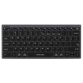 Клавиатура беспроводная A4-Tech FBX51C Grey Fstyler FBX51C серый USB BT/Radio slim мультимедийная для ноутбука