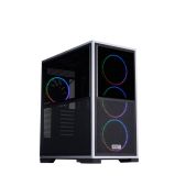 Корпус ATX без БП 1STPlayer IF8-BK-4FO7-14 INFINITY IF8 ARGB Black E-ATX 4x140mm ARGB fans