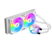 Система водяного охлаждения 1STPlayer TS1-240-WH TS1 240 White 2x120мм, ARGB, 250W TDP