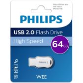 Флеш накопитель 64Gb Philips FM64FD110B/97 Wee 2.0 USB 2.0