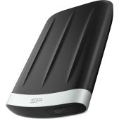 Внешний жесткий диск 1Tb Silicon Power SP010TbPHD65BS3G Armor A65B черный серый