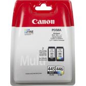 Картридж струйный Canon PG-445/CL-446 8283B004/008 многоцветный черный набор для Canon MG2440/MG2540
