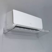 Экран для кондиционера настенного 100х850х315мм, ПЭТ, прозрачный 2мм, 10000022