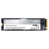 Накопитель SSD 256Gb Smartbuy SBSSD256-HLX-M2P3 Helix M.2 2280 PCIe 3.0 x4 /R/W - 2900/2700MB/s
