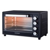 Мини-печь Sonnen 458305 EO-HL33, 1800 Вт, 33 л, 3 режима нагрева, таймер, механическое управление, черная