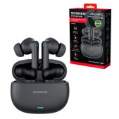 Наушники Sonnen 514123 Premium EP-BH33B TWS внутриканальные, гибридное шумоподавление ANC + ENC, Bluetooth 5.3, черные