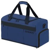 Сумка спортивная Heikki 273897 Move Plus отделение для обуви, синяя, 28х50х23 см