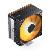 Кулер для процессора Jonsbo CB40 Black LGA1851/1700/1200/115X/AM5/AM4 TDP 225W, PWM, 120мм ARGB LED Fan, 4 тепловые трубки, 4-pin