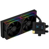 Система водяного охлаждения Thermalright TRCM240VAB Core Matrix 240 Vision ARGB Black 2x120мм ARGB PWM Fans