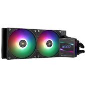 Система водяного охлаждения Thermalright TRGV240AB Grand Vision 240 ARGB Black 2x120мм ARGB PWM Fans