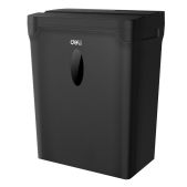 Шредер Deli ET015 черный с автоподачей секр.P-4 фрагменты 5лист. 10лтр. пл.карты