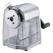 Точилка для карандашей Kw-Trio 30FA Мельница 1 отверстие механическая металл серебристый