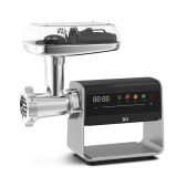 Мясорубка BQ MG2008 черный/серебристый, управление сенсорное, 2500Вт, функция реверса