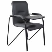 Кресло со столом Brabix 533217 Samba CF-108 Box-2, черный каркас, кожзам черный, разобрано