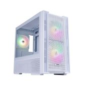 Корпус mATX без БП 1STPlayer AU6-WH-2FA7-14-W-2FA7R-W-1FA7-W AU6 ARGB White 2x140mm & 3x120мм ARGB fans