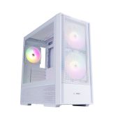 Корпус ATX без БП 1STPlayer AU7-WH-2FA7-14-W-2FA7R-W-1FA7-W AU7 ARGB White 2x140mm & 3x120мм ARGB fans