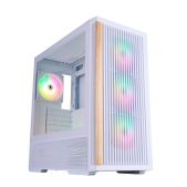 Корпус ATX без БП 1STPlayer WD7-WH-4FA7-W-2FA7R-W WD7 ARGB White 6x120мм ARGB fans