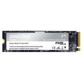 Накопитель SSD 1Tb Smartbuy SBSSD1T0-HLX-M2P3 Helix M.2 2280 TLC NVMe PCIe3 / R/W - 3500/3000MB/s