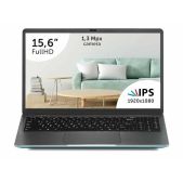Ноутбук 15.6 Azerty RB-1555-256 120-0873 FHD IPS Intel N100 8Gb SSD 256Gb W11Pro светло-серый