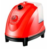 Отпариватель Kelli KL-821 красный Мощность: 2800 Вт Объем резервуара: 2 л12 Дисковый латунный ТЭНГотовность пара: 30 сВремя работы: 45 минТелескопическая стойка: 40-110 смПодходит для любых тканейУдобный подвес шланга Вешалка, насадка щетка в к